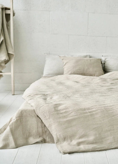 The Duvet Cover Set - 100% French Flax Linen