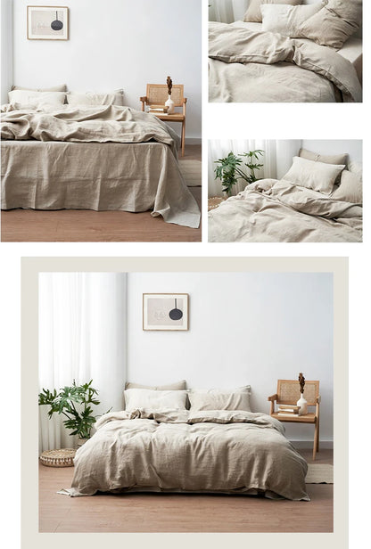 The Duvet Cover Set - 100% French Flax Linen