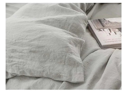 The Fitted Sheet Set - 100% French Flax Linen