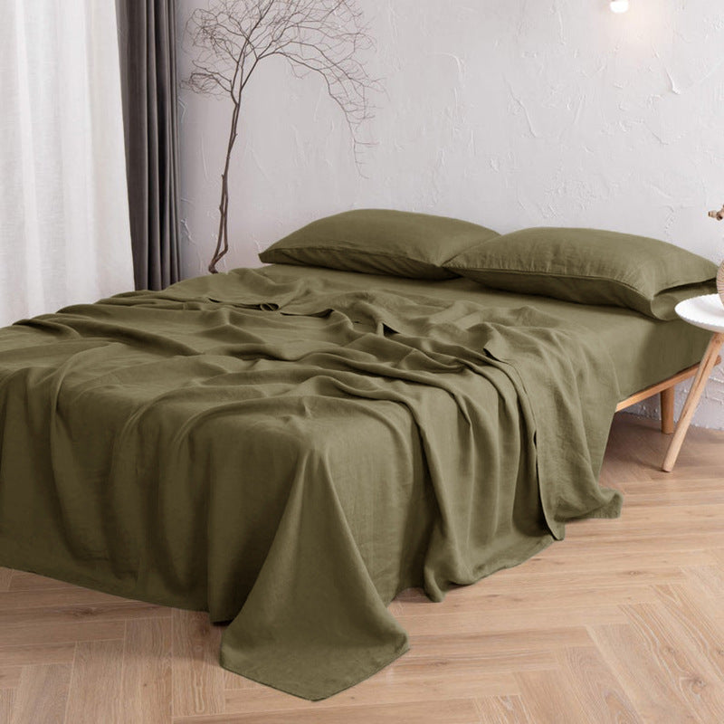 The Fitted Sheet Set - 100% French Flax Linen