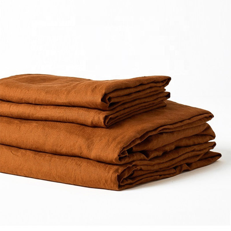 The Fitted Sheet Set - 100% French Flax Linen