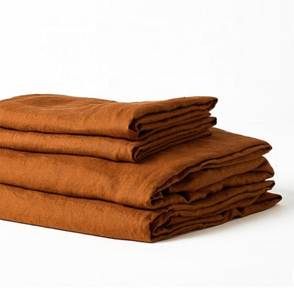 The Fitted Sheet Set - 100% French Flax Linen
